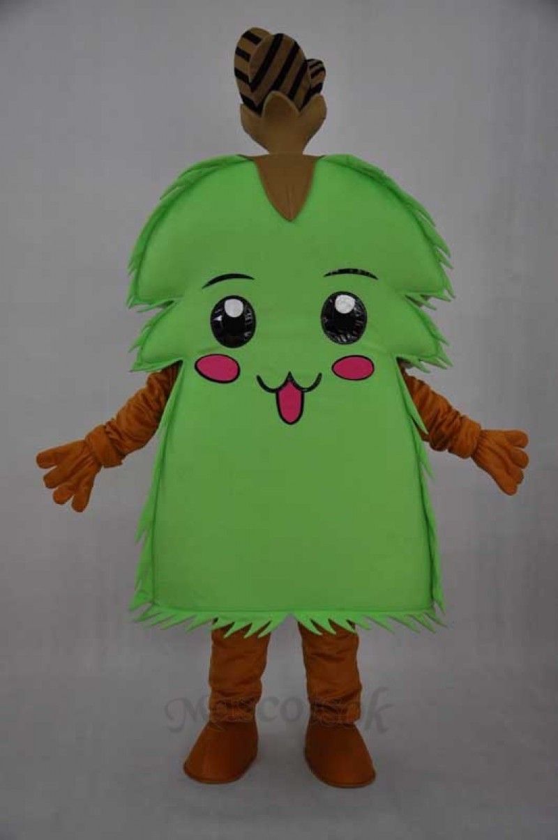 The Christmas tree, the tree elves, elves plush adult mascot costume