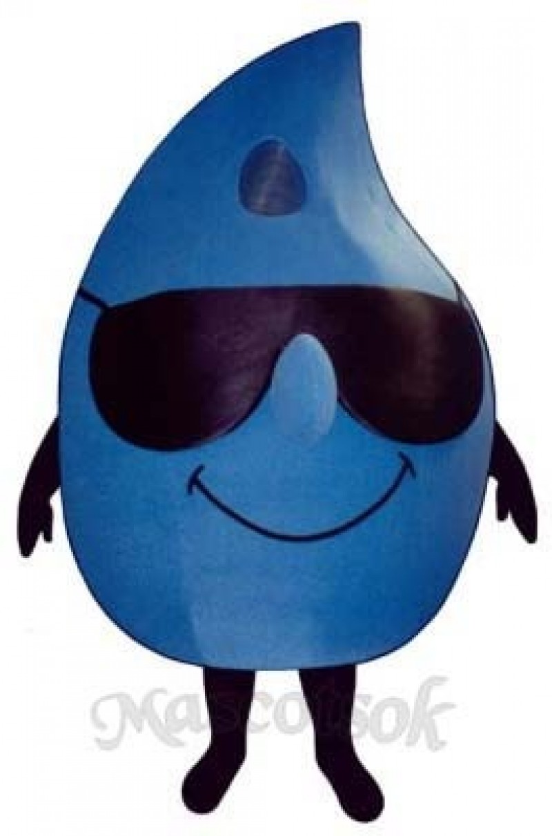 Drip with Shades Mascot Costume