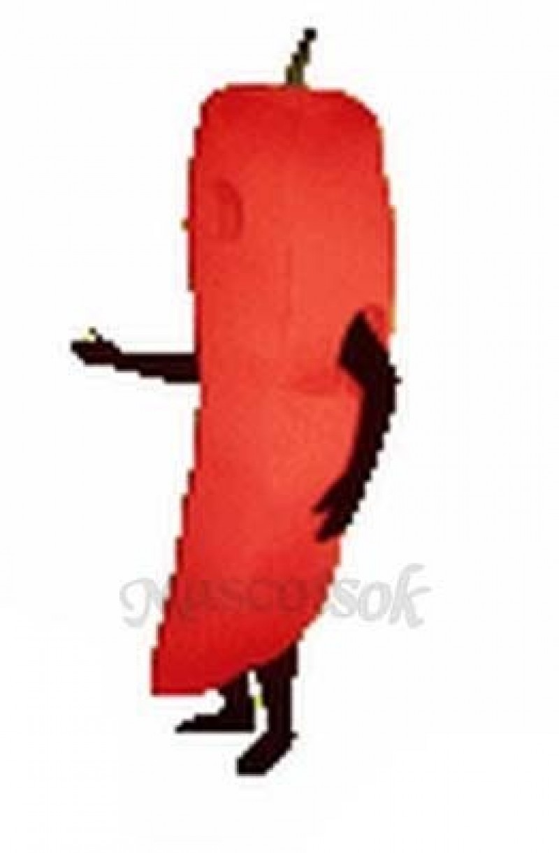 Chili Pepper Mascot Costume