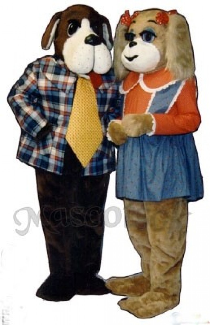 Cute Alfred Arf Dog Mascot Costume