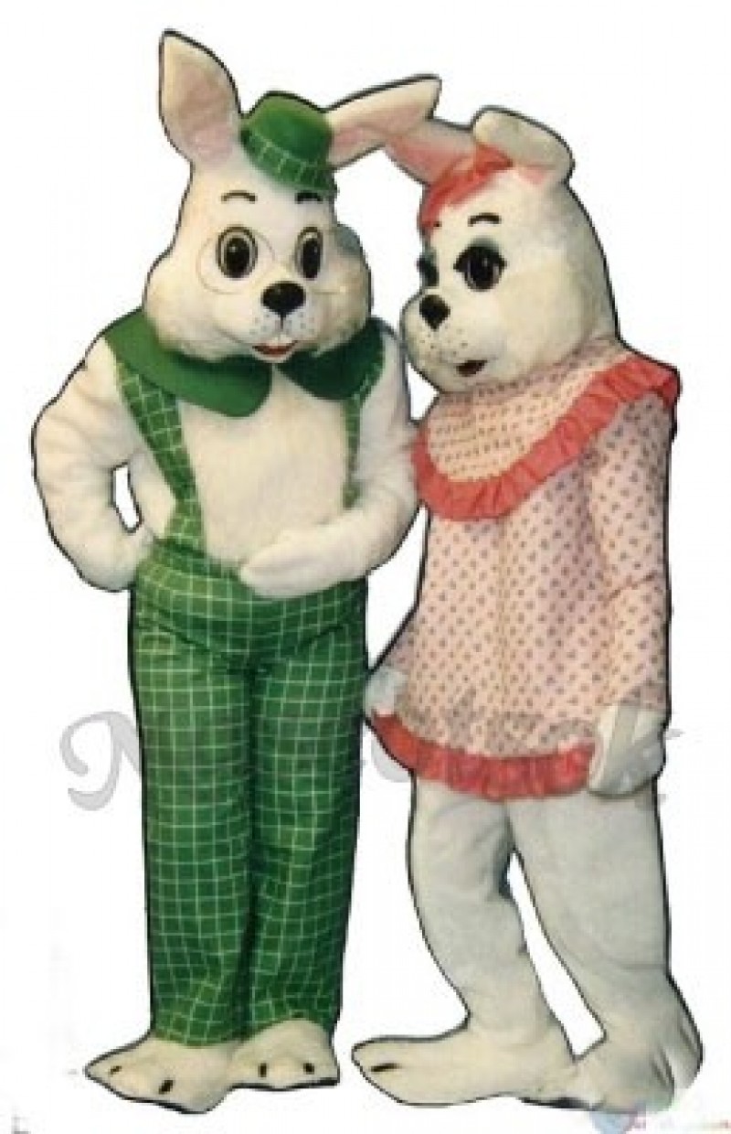 Easter Eggbert Bunny Rabbit Mascot Costume