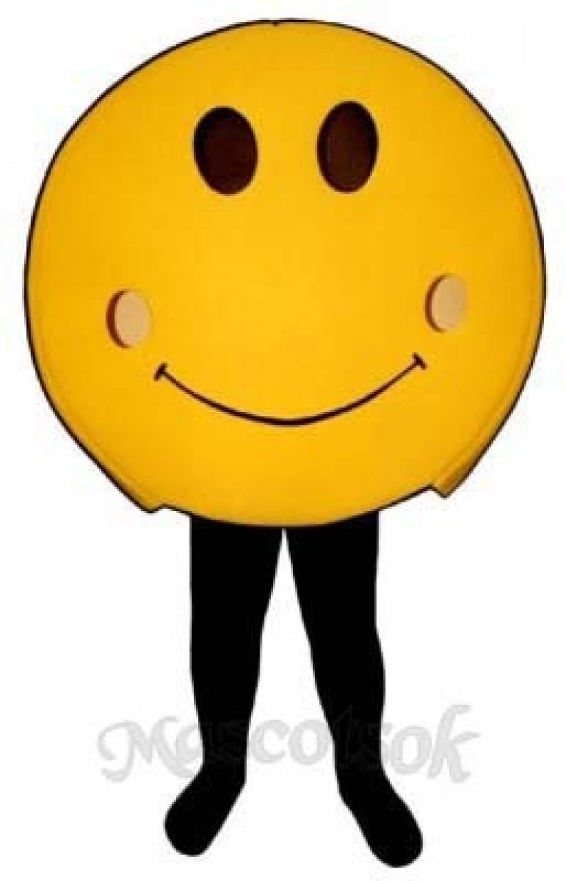 Happy Face Mascot Costume