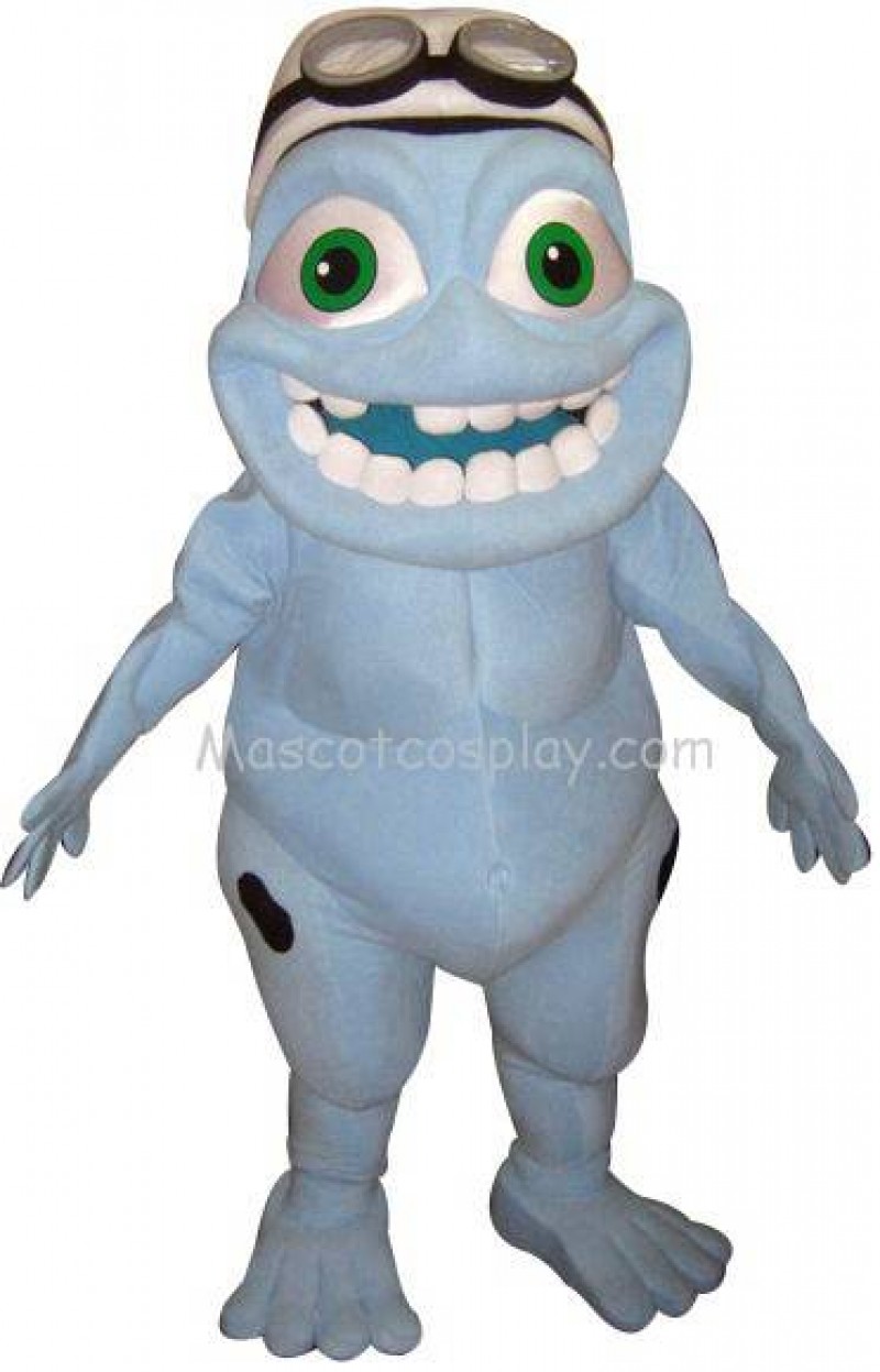 Crazy Frog Mascot Costume Fancy Dress Outfit