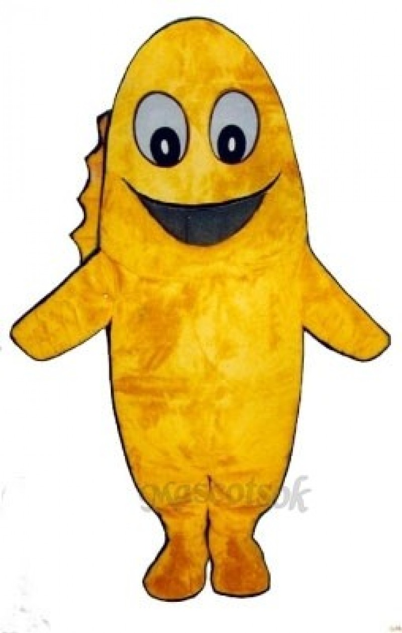 Cute Goldie Goldfish Mascot Costume