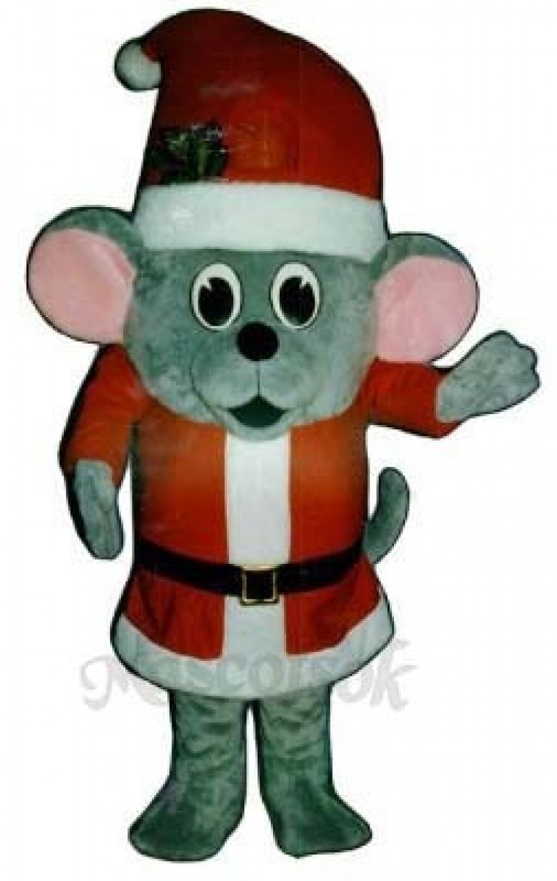 Madcap Santa Mouse Mascot Costume