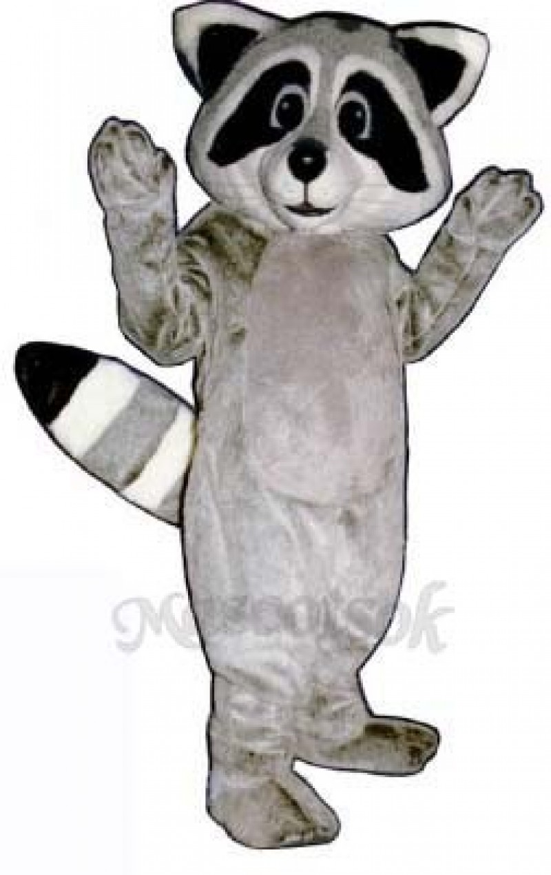 Robbie Raccoon Mascot Costume