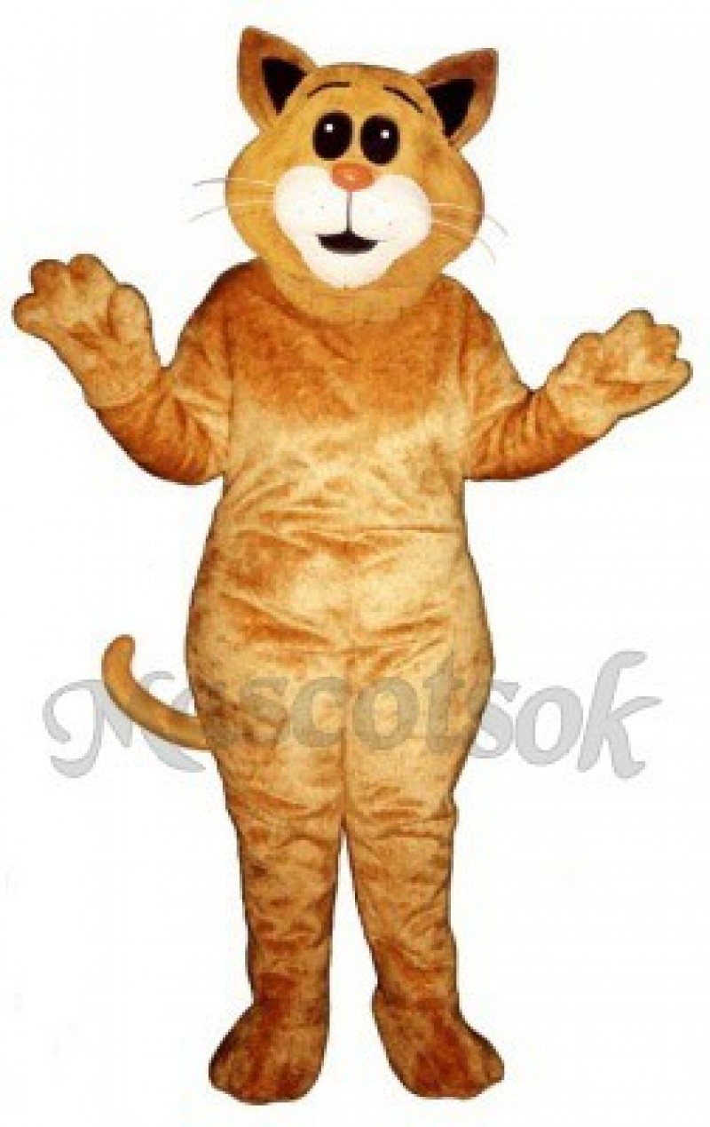 Cute Big Ear Cat Mascot Costume