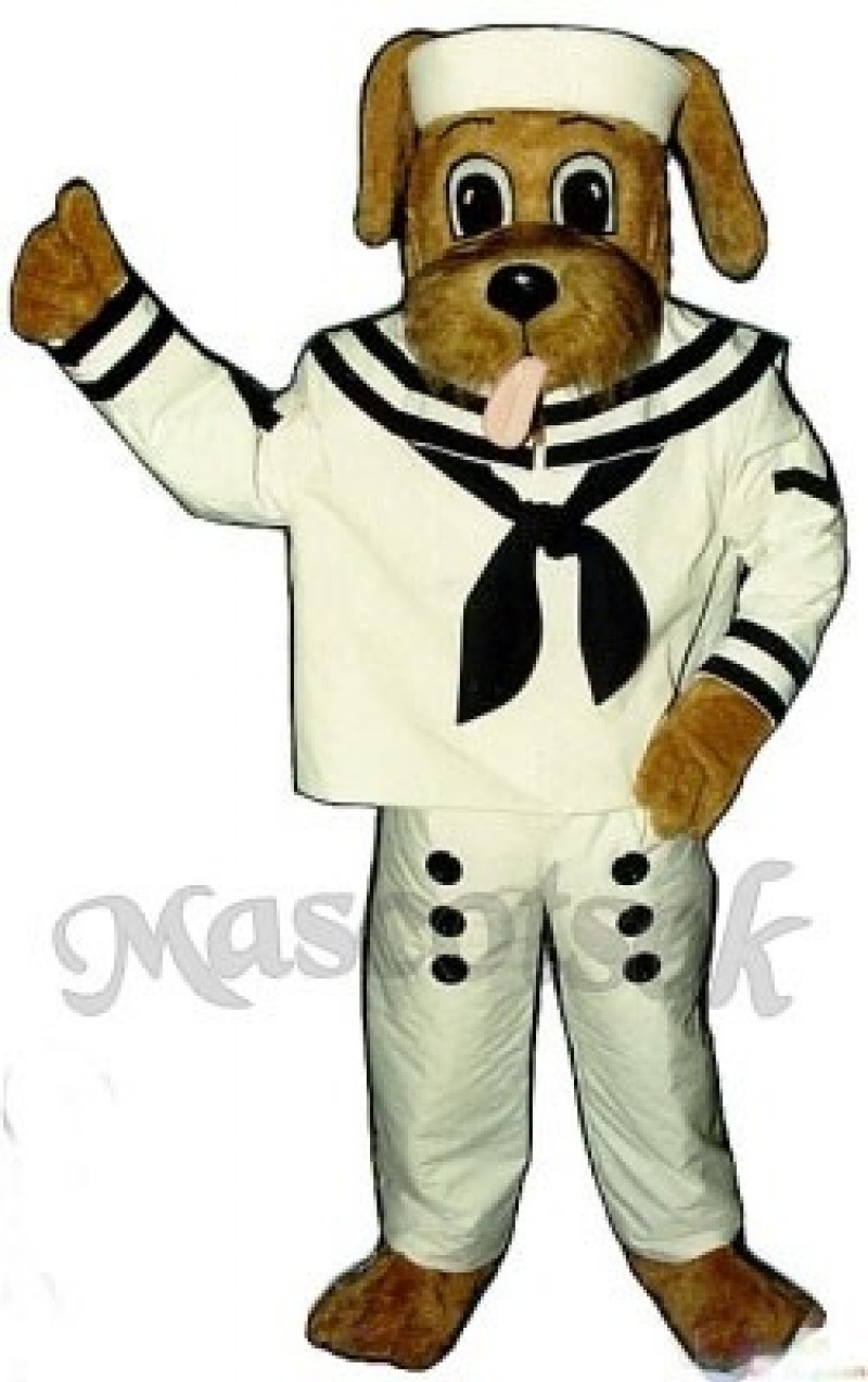 Cute Sailor Dog Mascot Costume