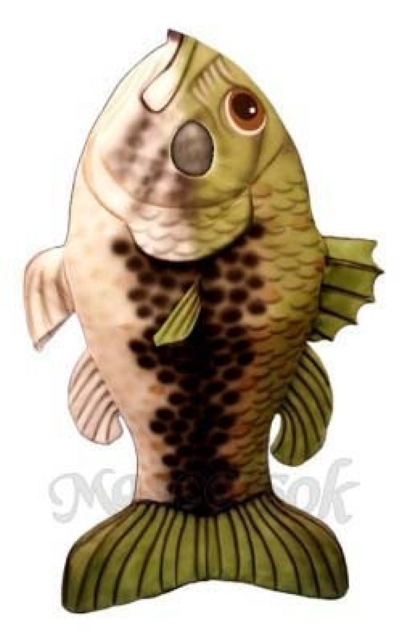 Large Mouth Bass Fish Mascot Costume
