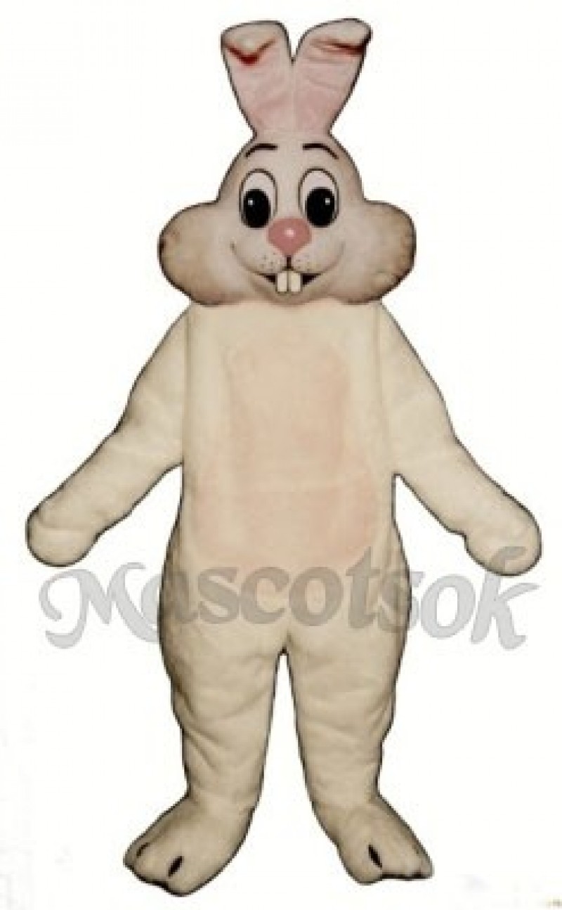 Cute Easter Buck Tooth Bunny Rabbit Mascot Costume