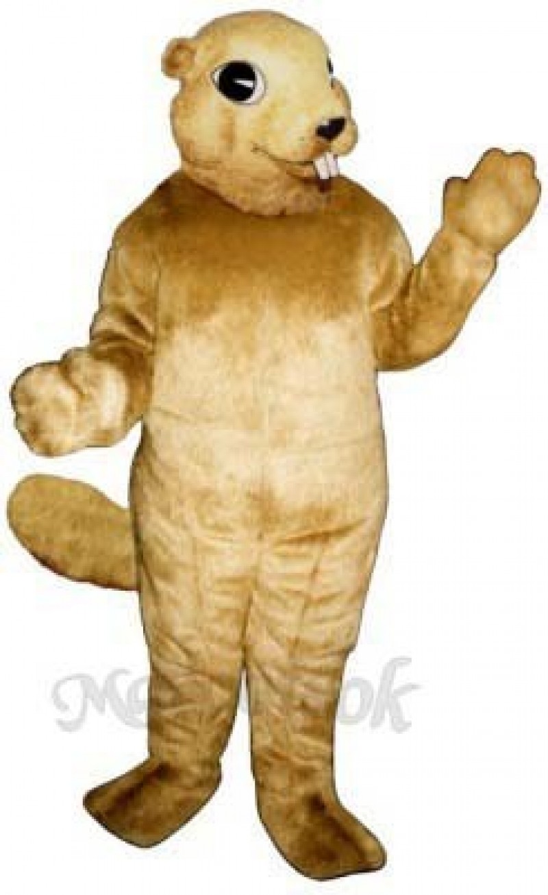 Squirrel with Teeth Mascot Costume