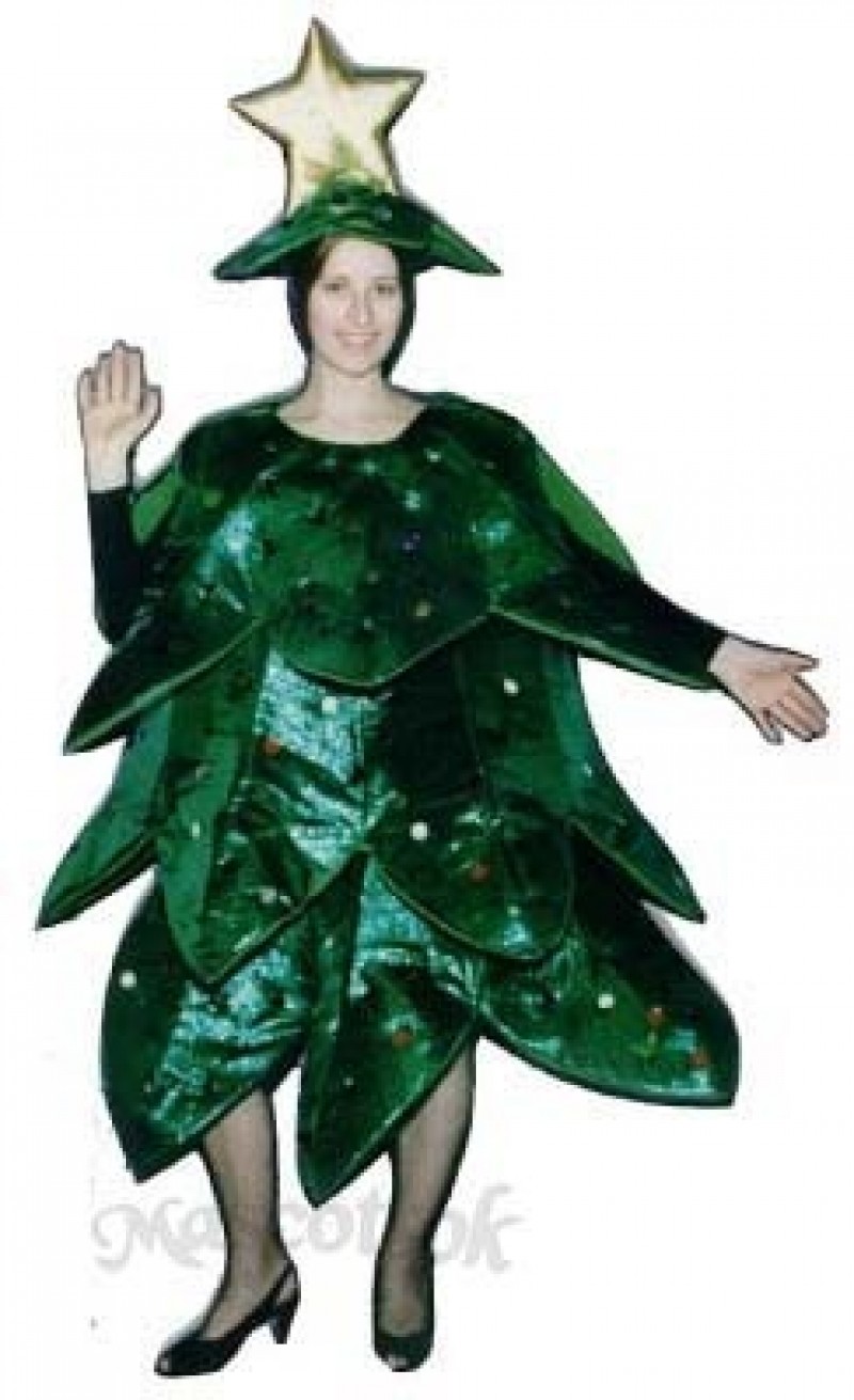 Christmas Tree Mascot Costume