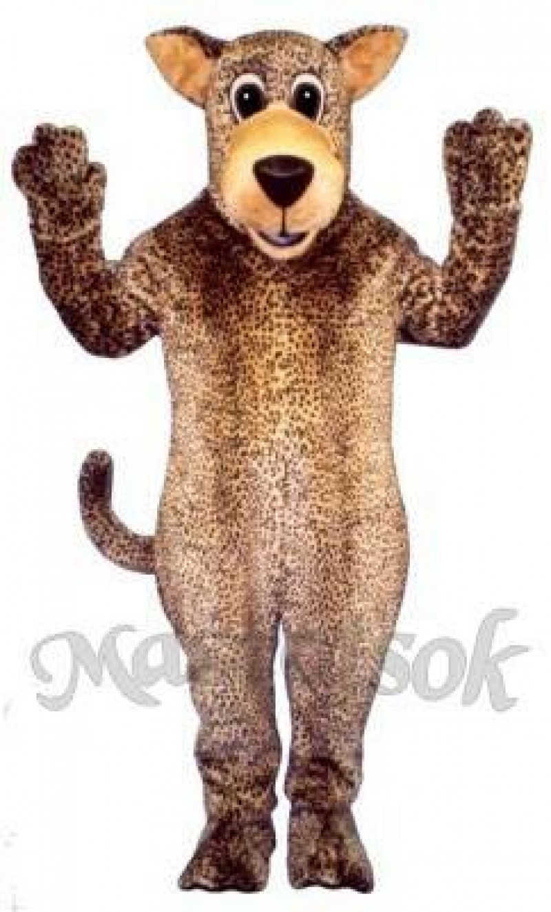 Cute Leo Leopard Mascot Costume