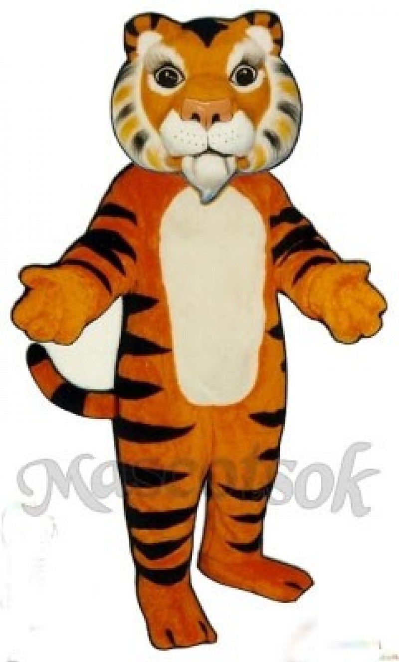 Cute India Tiger Mascot Costume