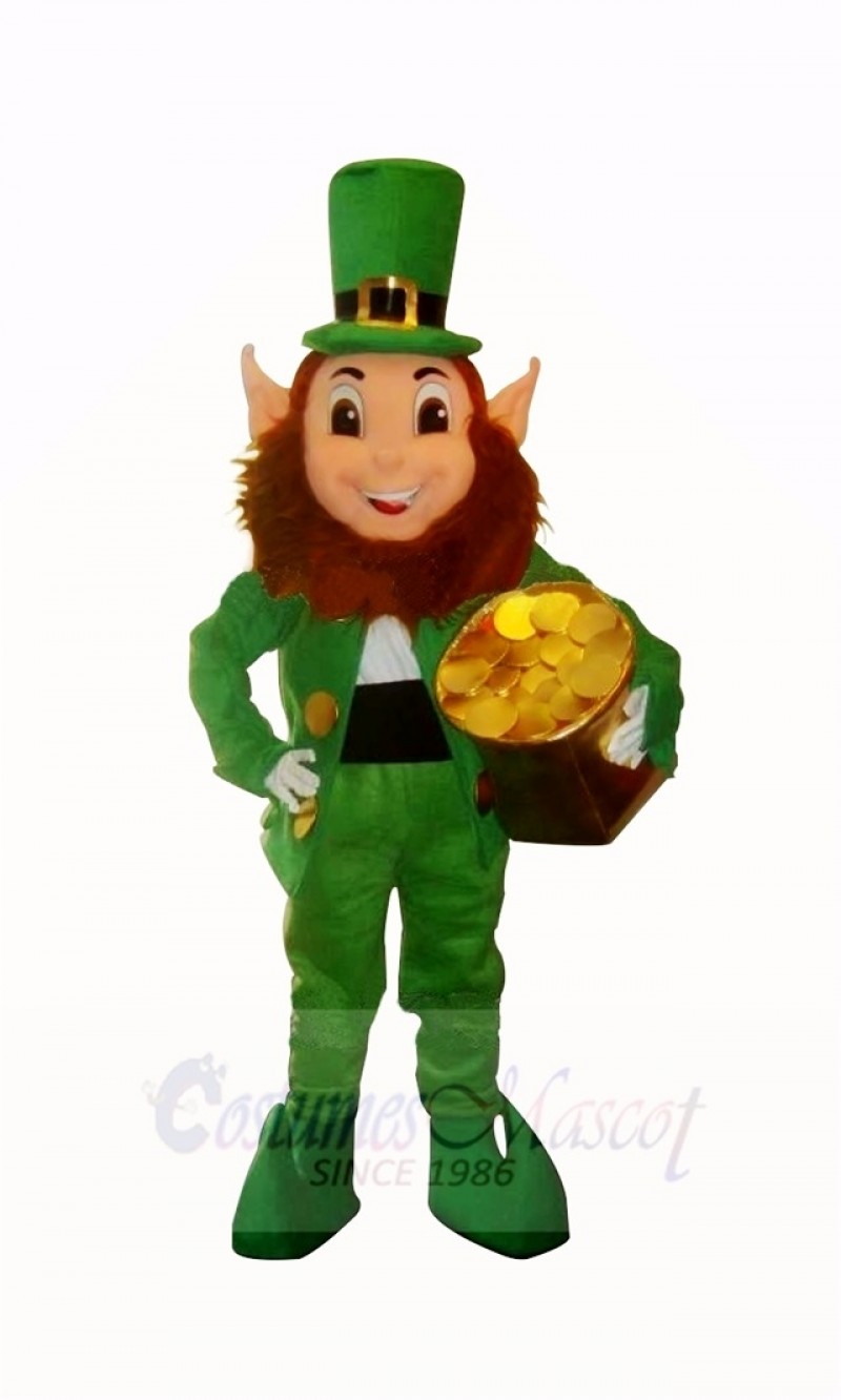 Funny Elf Goblin Leprechaun Mascot Costume Cartoon