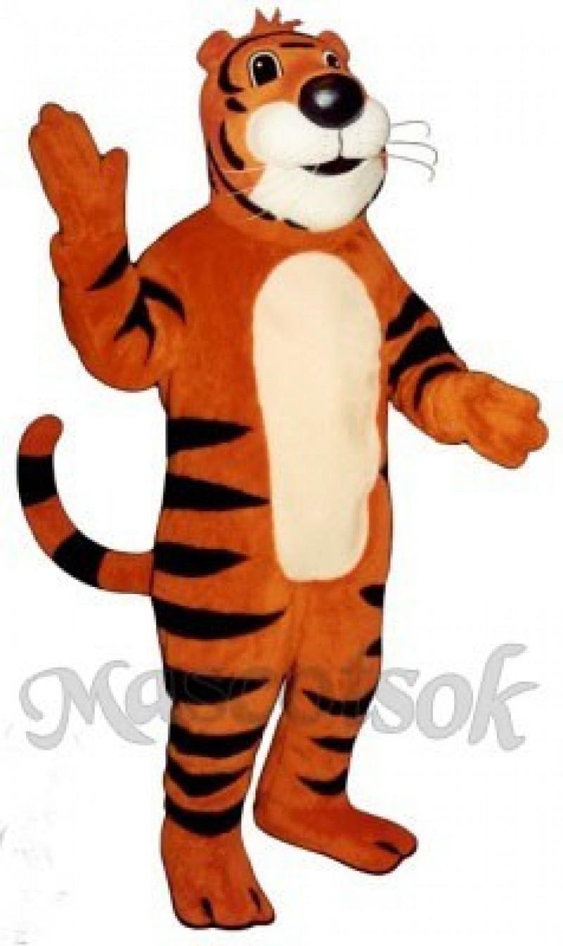 Cute Timmy Tiger Mascot Costume