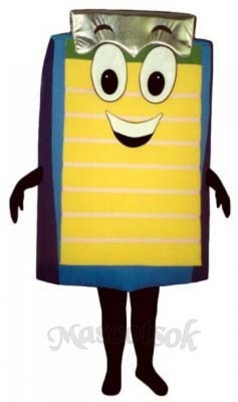Clip Board Mascot Costume