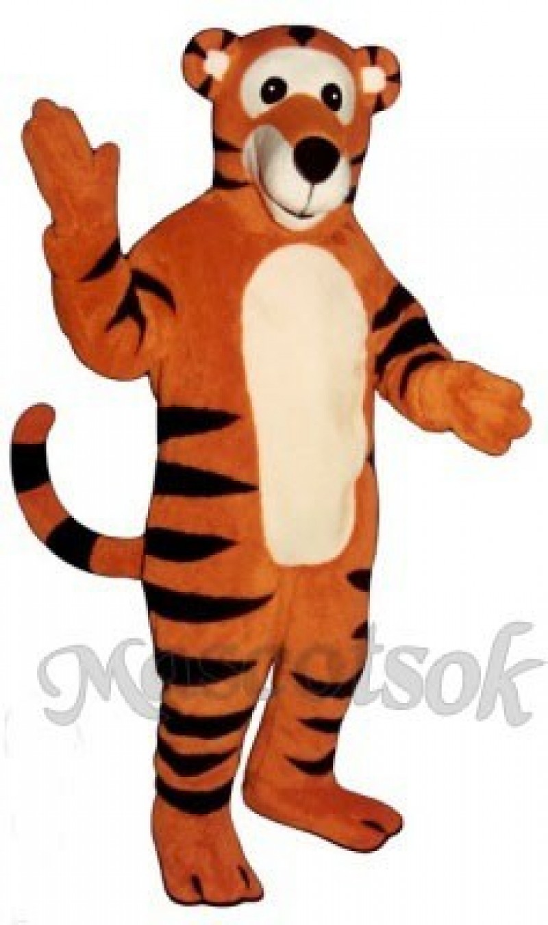 Cute Toy Tiger Mascot Costume