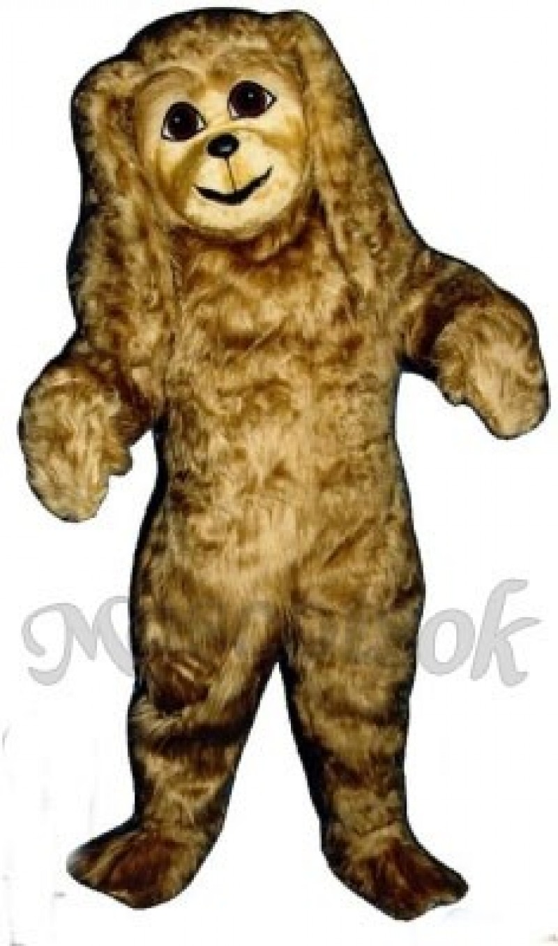 Cute Friendly Spaniel Dog Mascot Costume