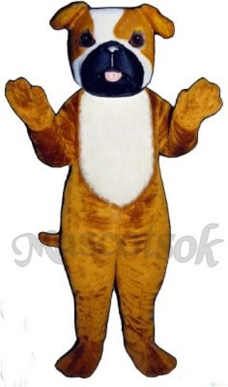 Cute Purvis Pooch Dog Mascot Costume