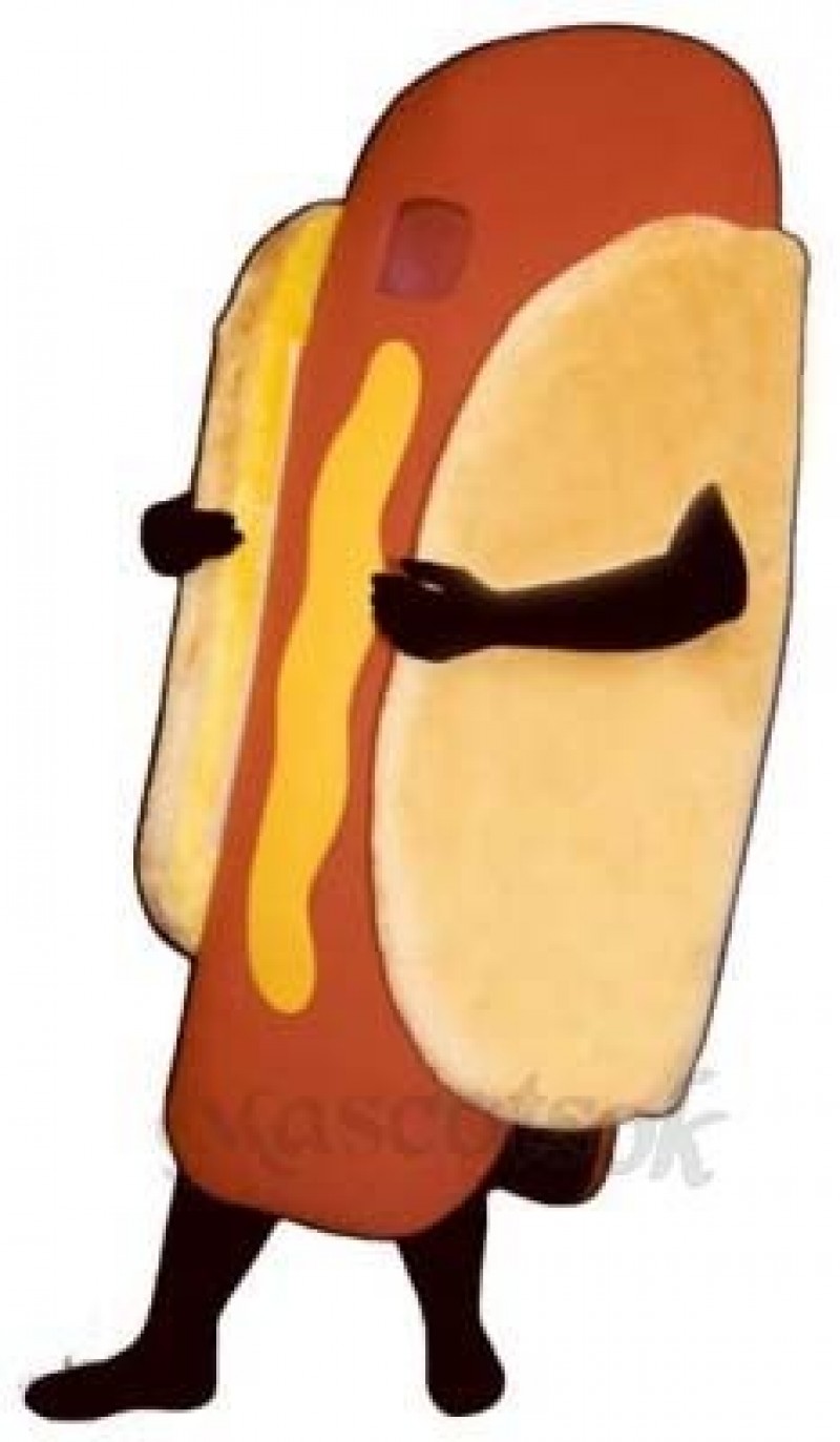 Hot Dog Mascot Costume