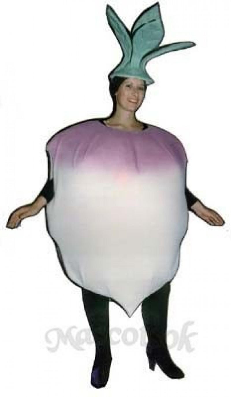 Turnip Mascot Costume