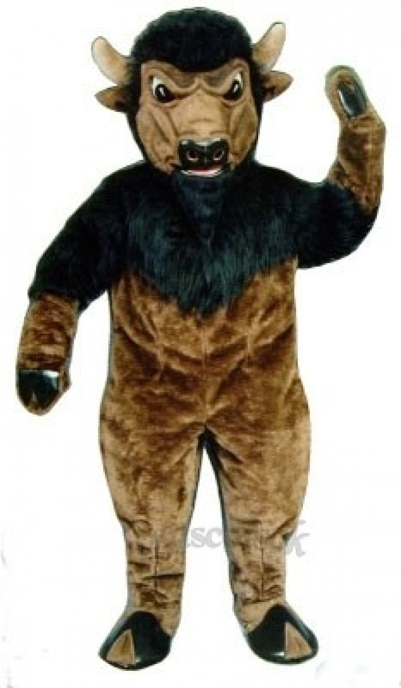 Bison Mascot Costume