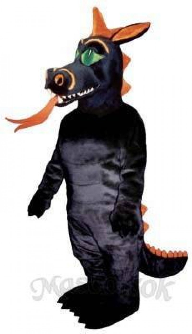 Fire Dragon Mascot Costume