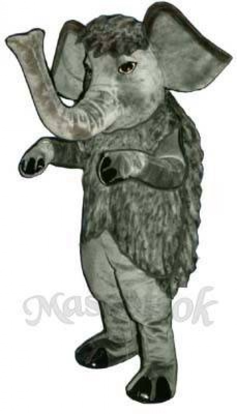 Wooly Mammoth Elephant Mascot Costume