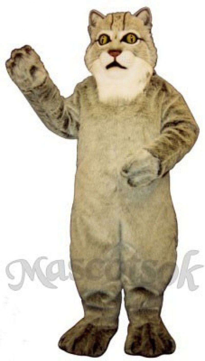 Cute Lynx Cat Mascot Costume