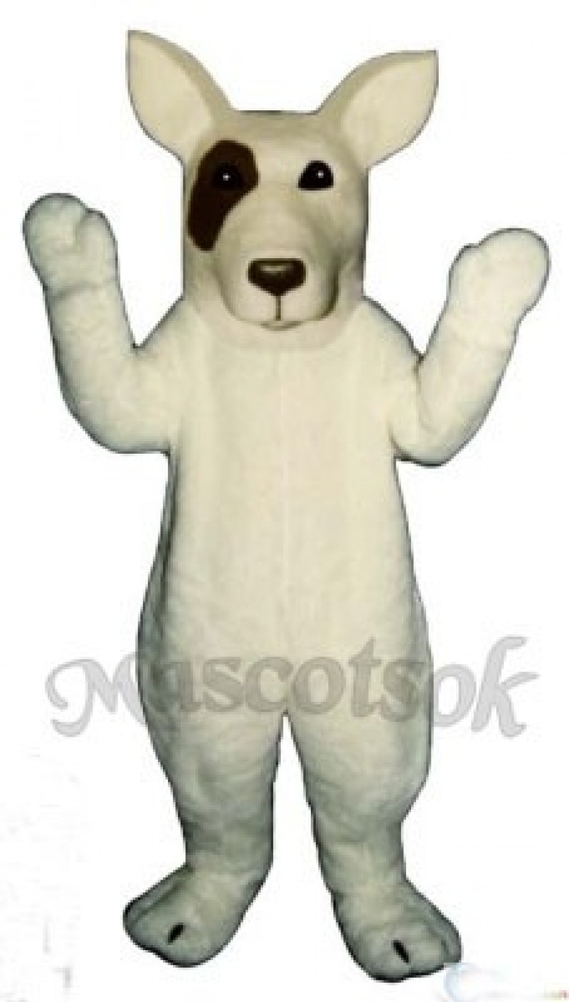 Cute Bull Terrier Dog Mascot Costume