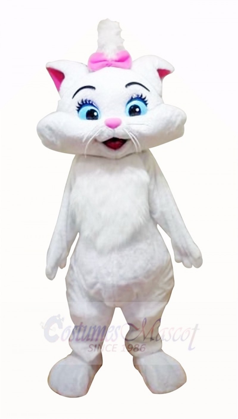 Wonderful Cat with Blue Eyes Mascot Costumes Cartoon