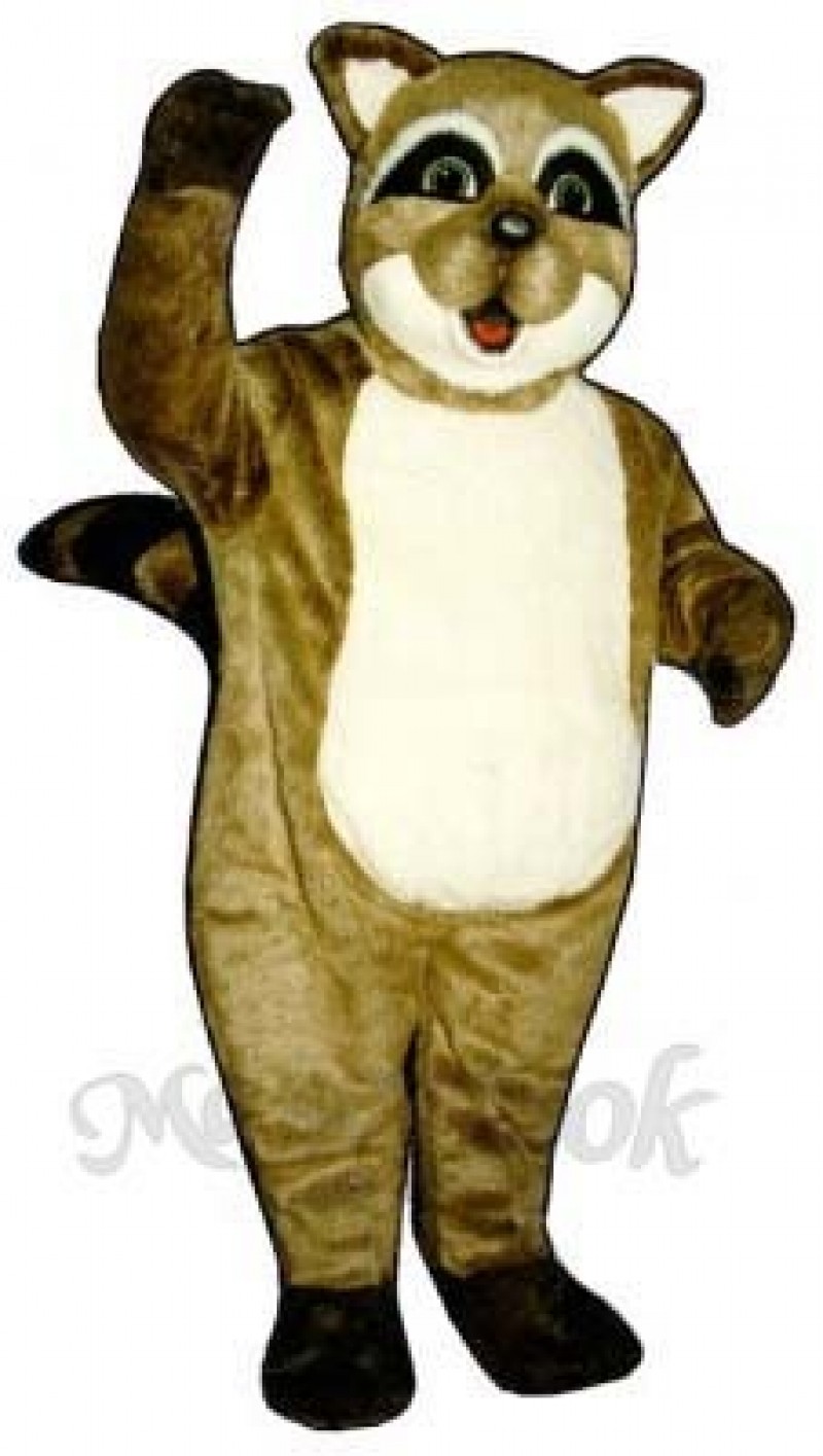 Rocky Raccoon Mascot Costume