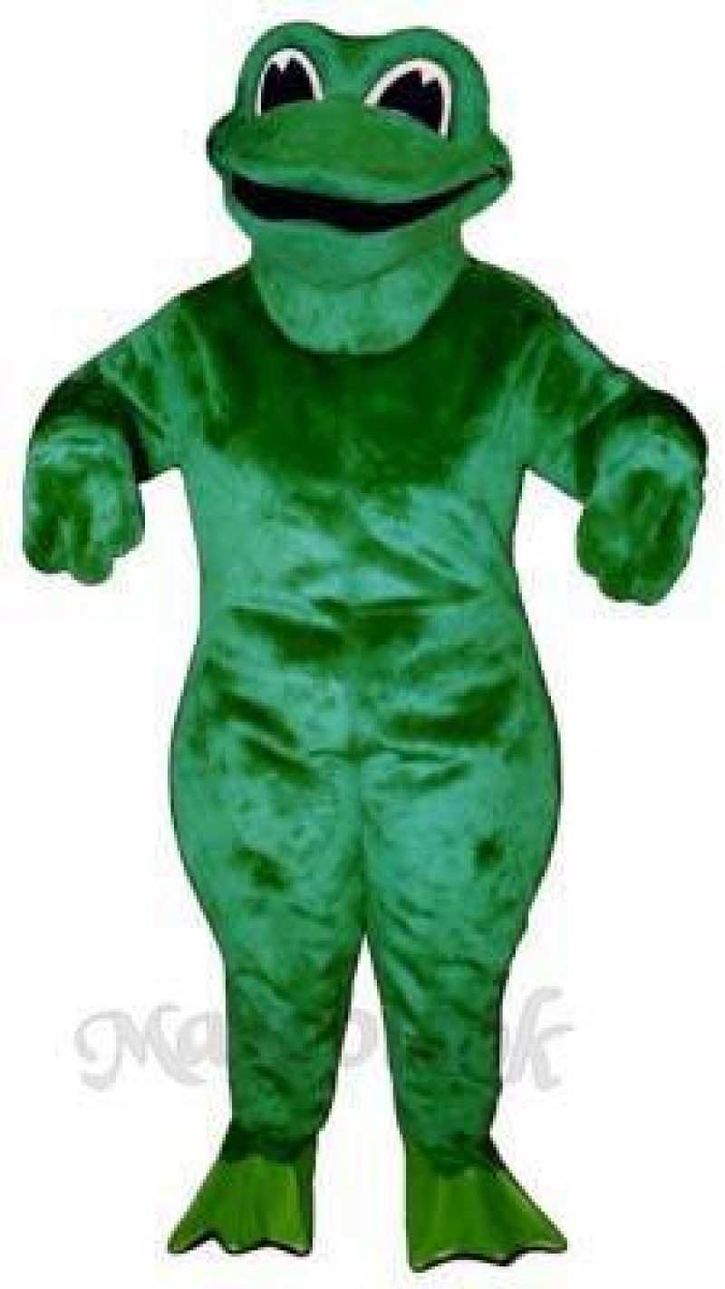 Croaking Frog Mascot Costume