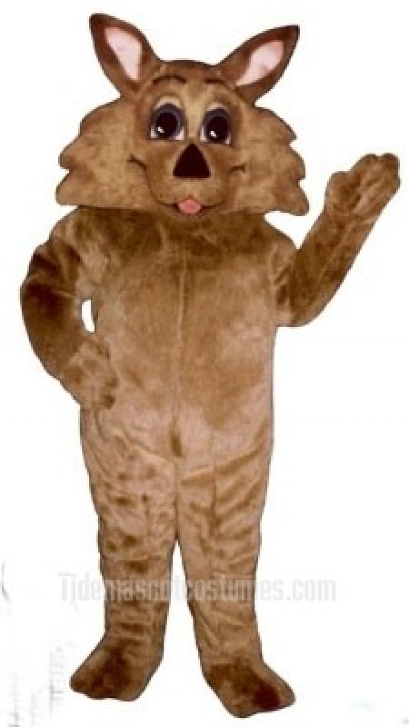 Cute Wild Coyote Wolf Mascot Costume