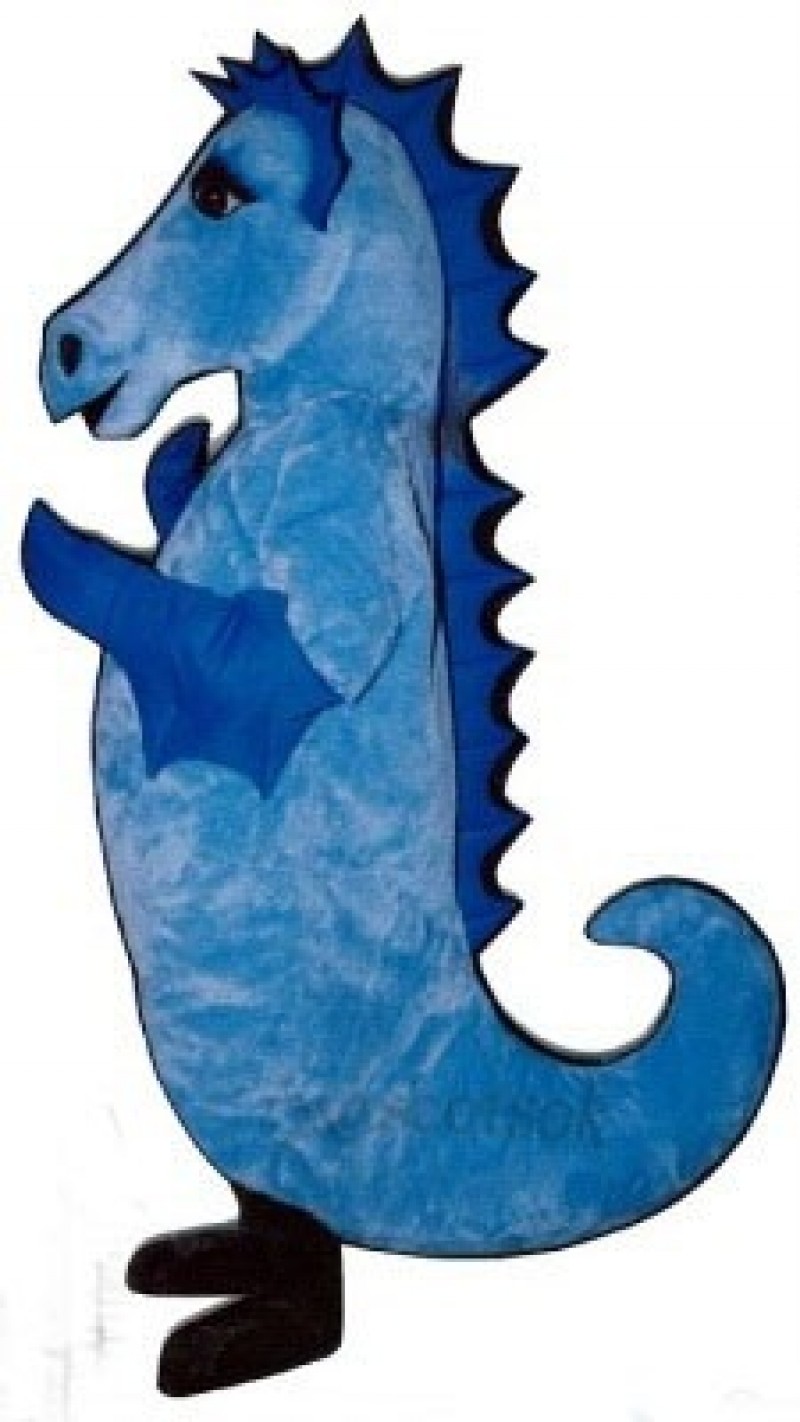 Cute Seahorse Mascot Costume