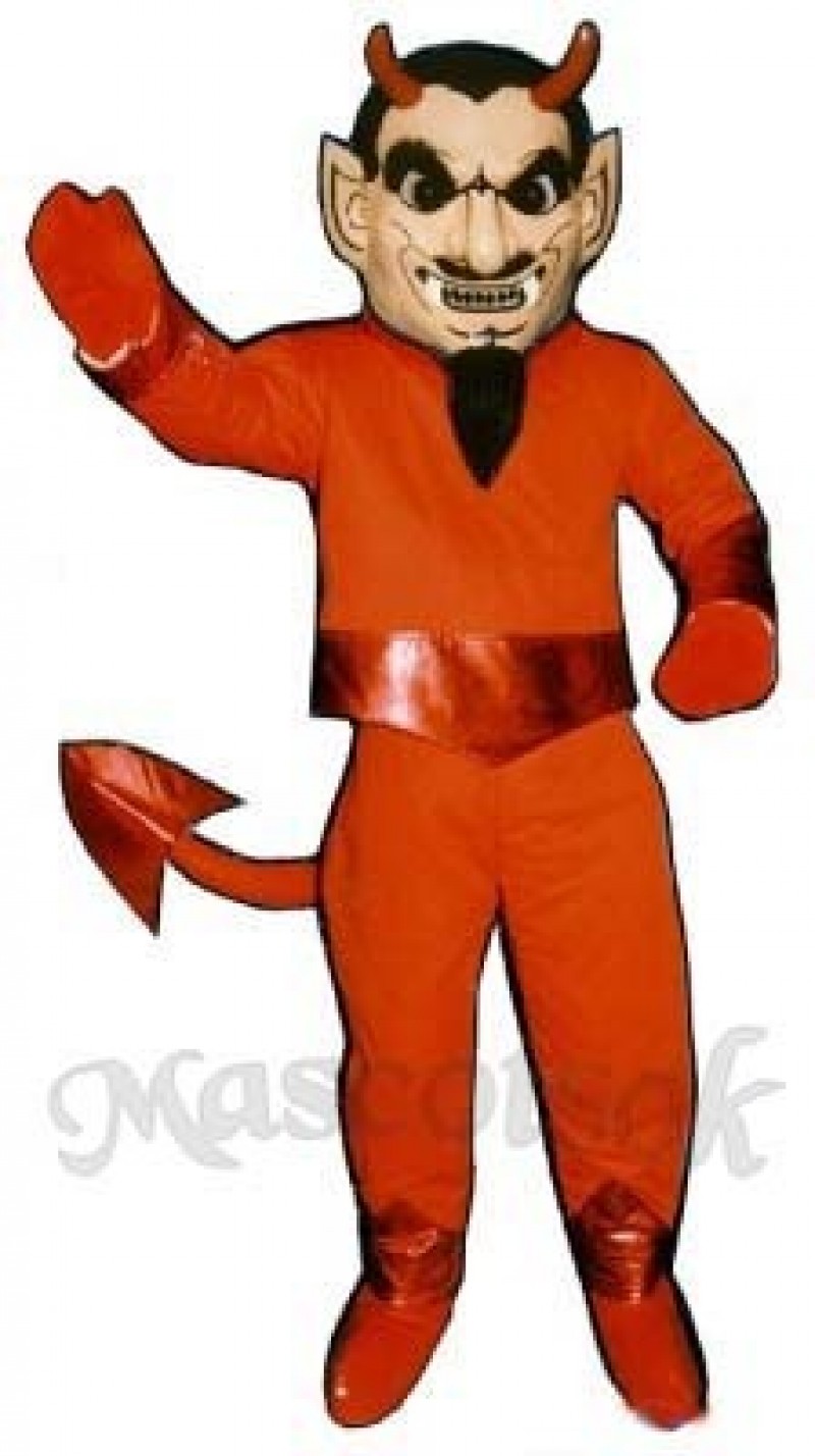 Red Devil Mascot Costume