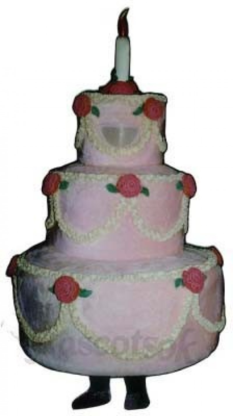 Three-Layer Cake Mascot Costume