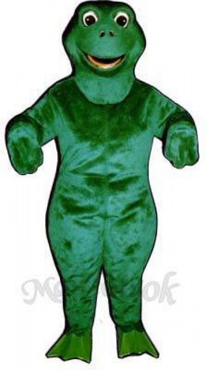 Fritz Frog Mascot Costume