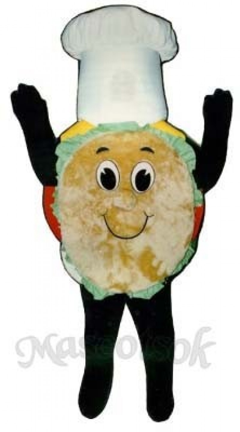 Madcap Hamburger Mascot Costume