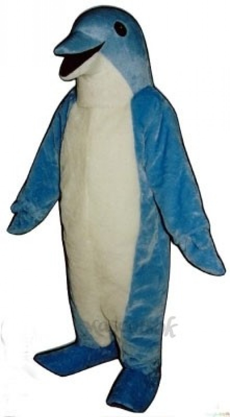 Cute Dolphin Mascot Costume