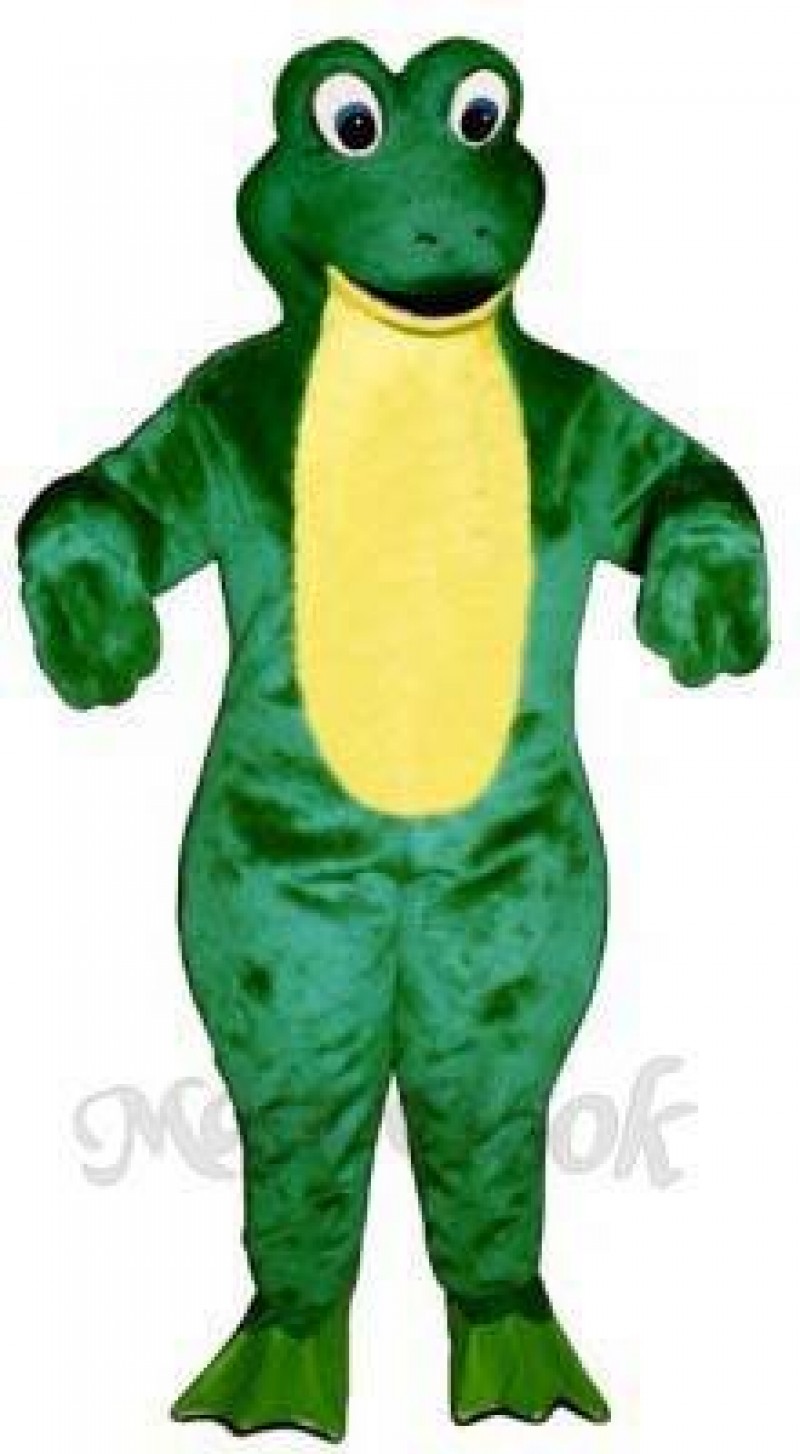 Froggy Frog Mascot Costume