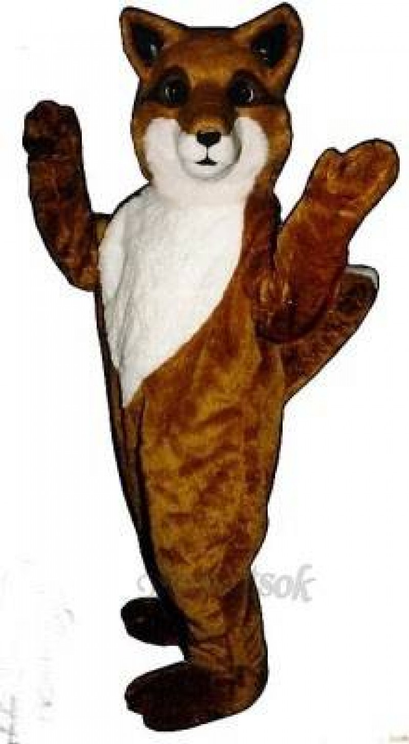 Cute Friendly Fox Mascot Costume