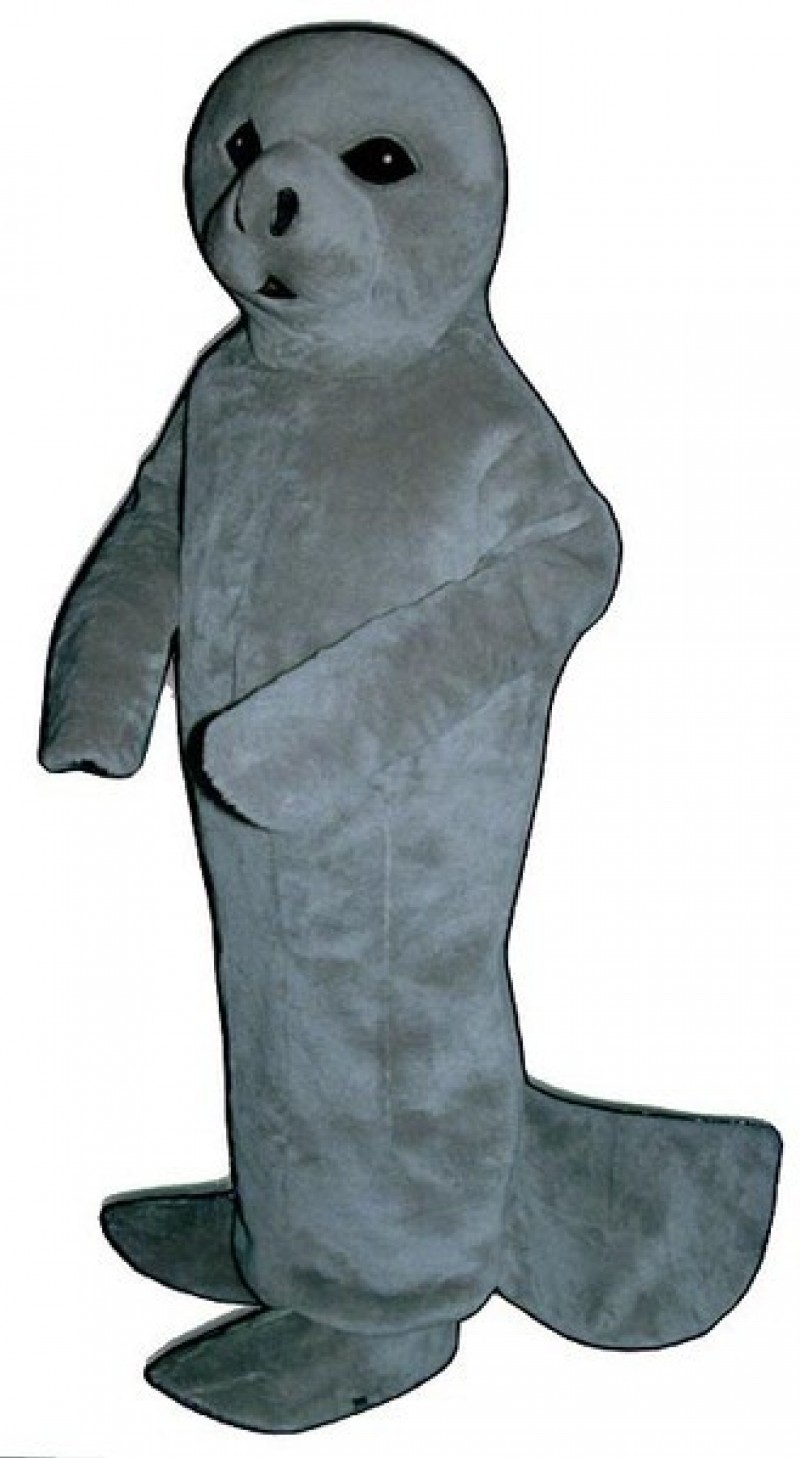 Cute Manatee Mascot Costume