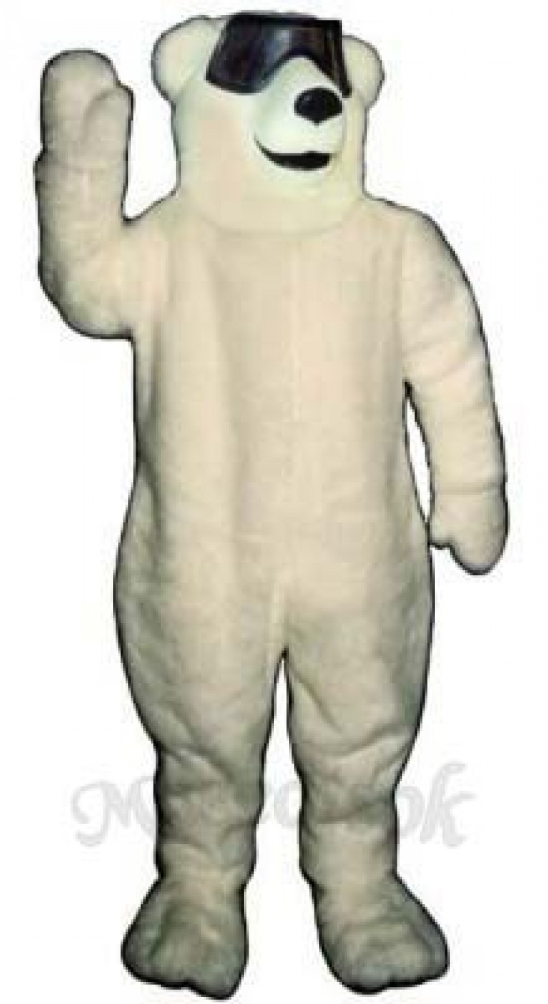 Party Polar Bear Mascot Costume