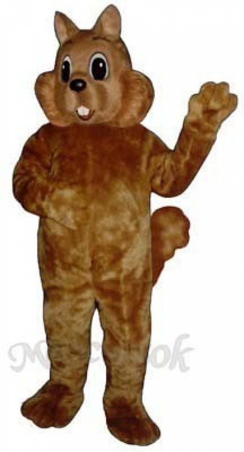 Sunny Squirrel Mascot Costume