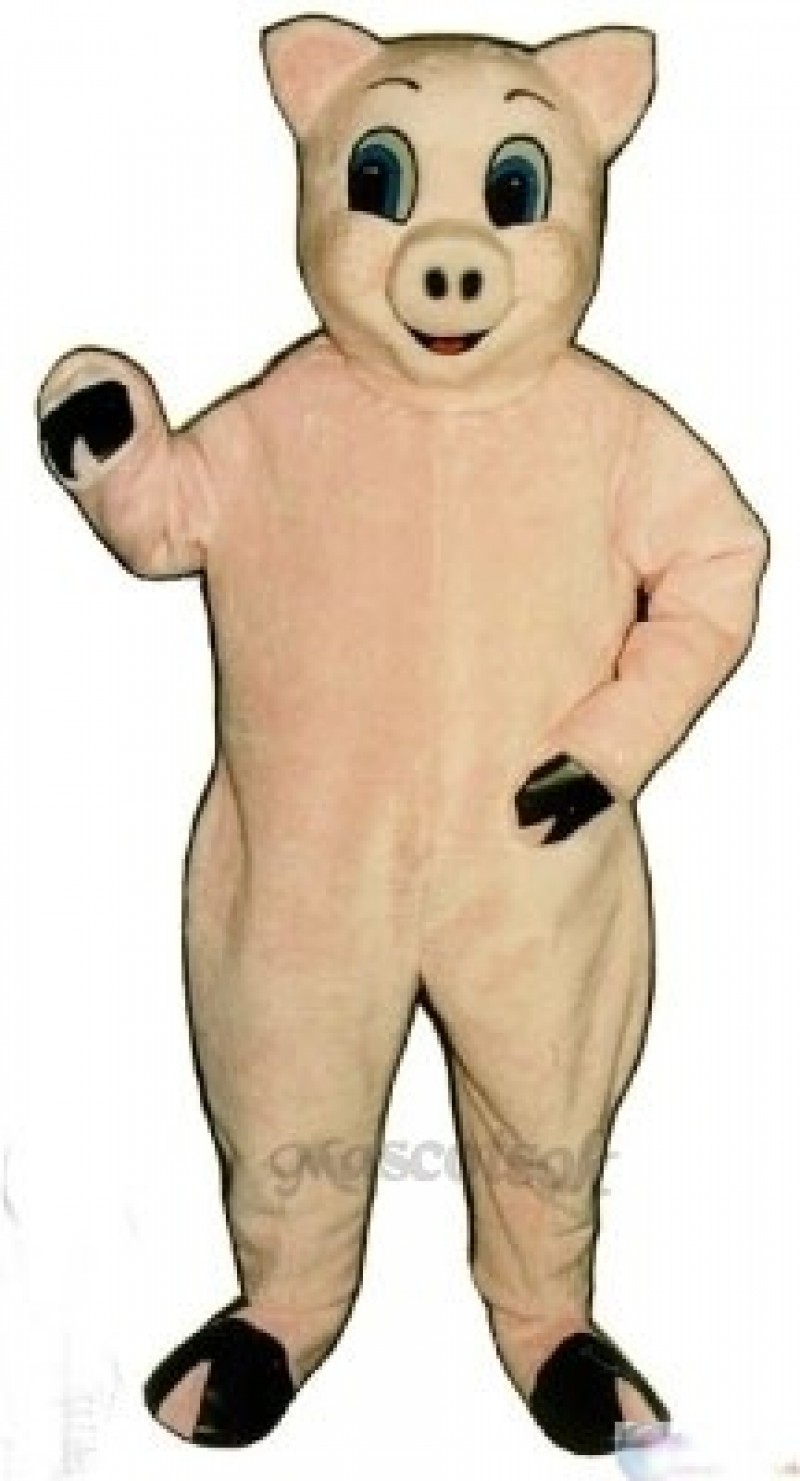 Jolly Pig Christmas Mascot Costume