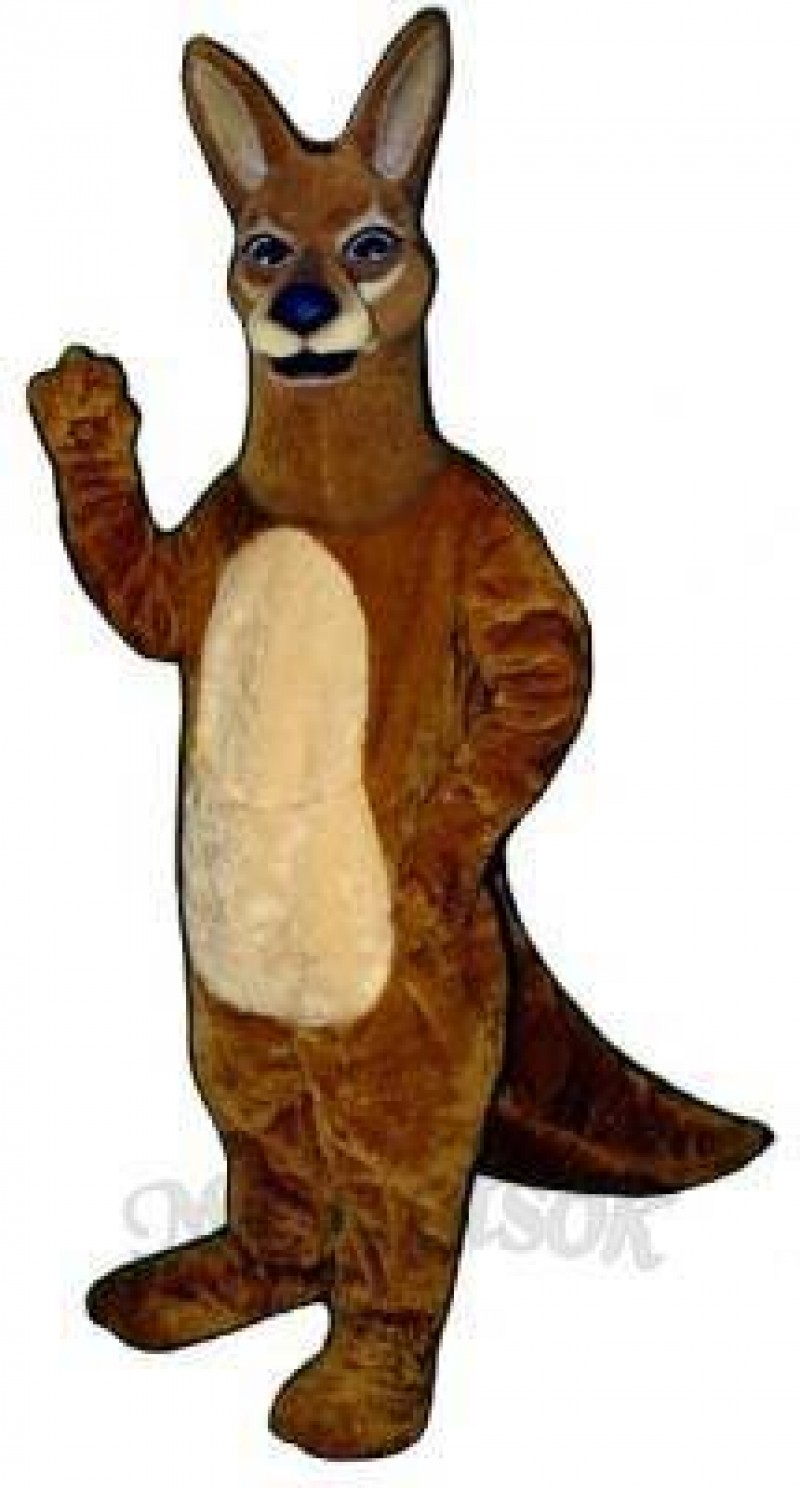 Realistic Kangaroo Mascot Costume