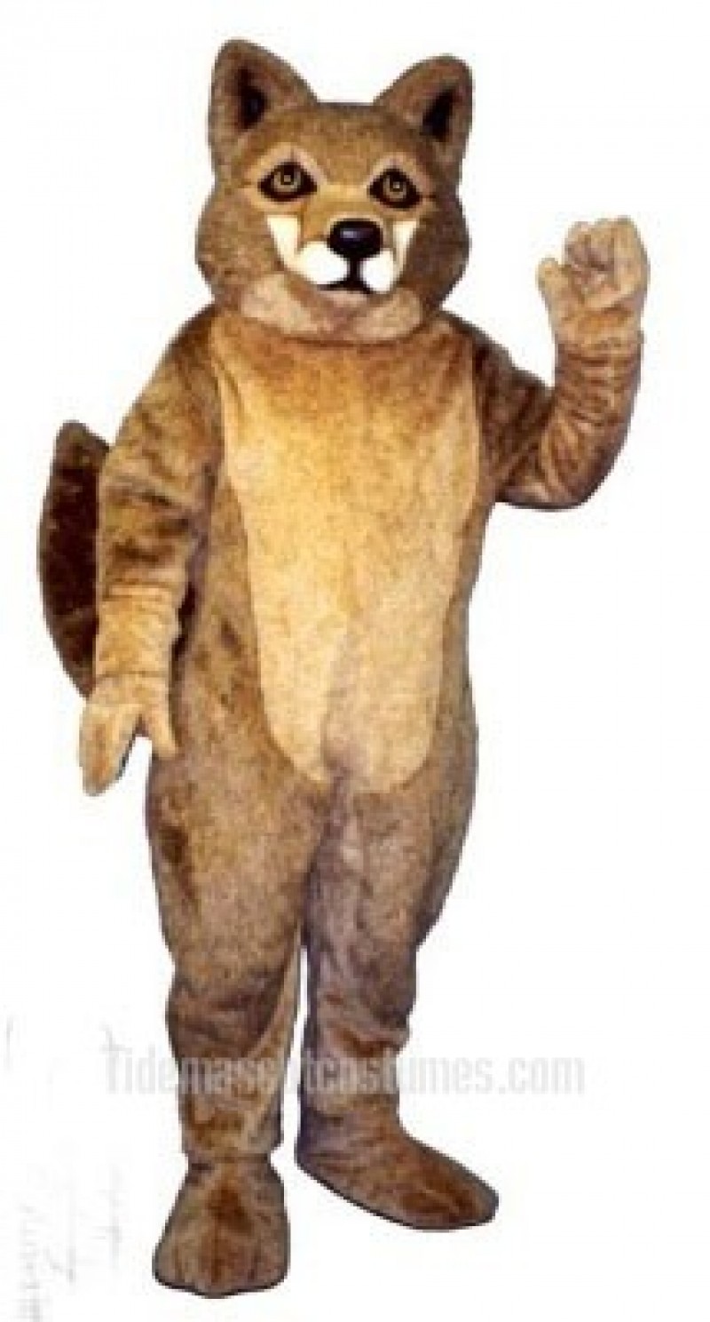 Cute Winston Wolf Mascot Costume