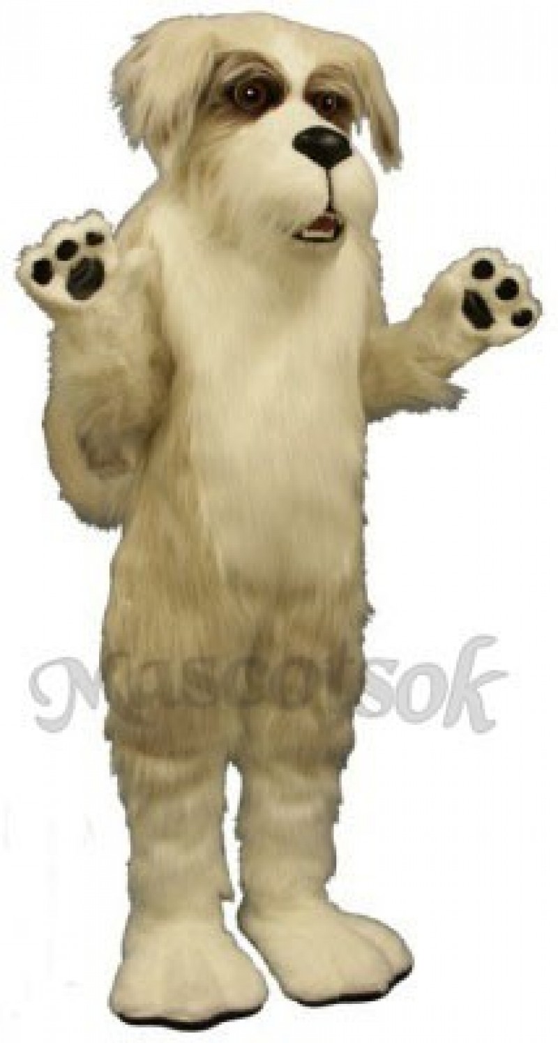 Cute Fluff Dog Mascot Costume